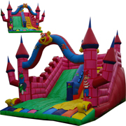 inflatable slide castle